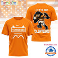 Tennessee Volunteers Mascot Let’s Go Baseball 2025 3D Shirt