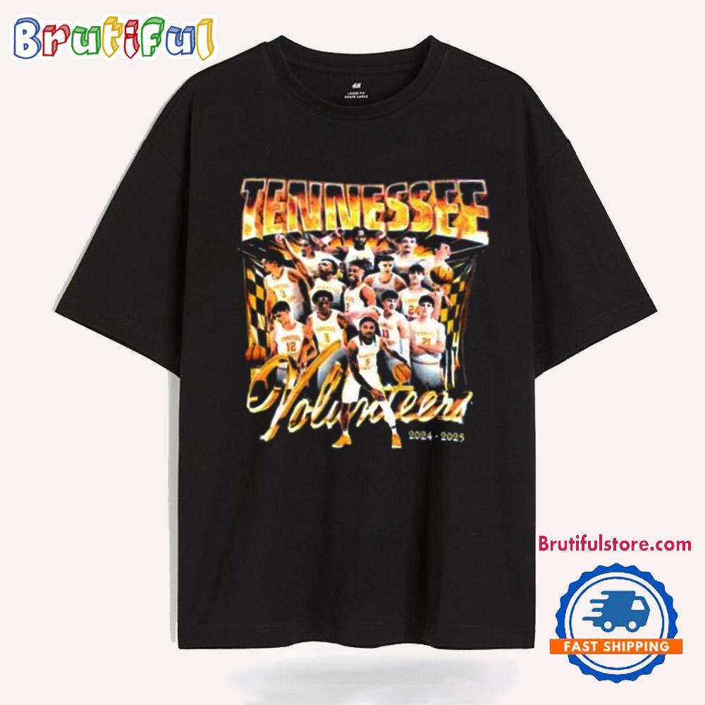 Tennessee Volunteers Men’s Basketball 2025 Team Players T Shirt