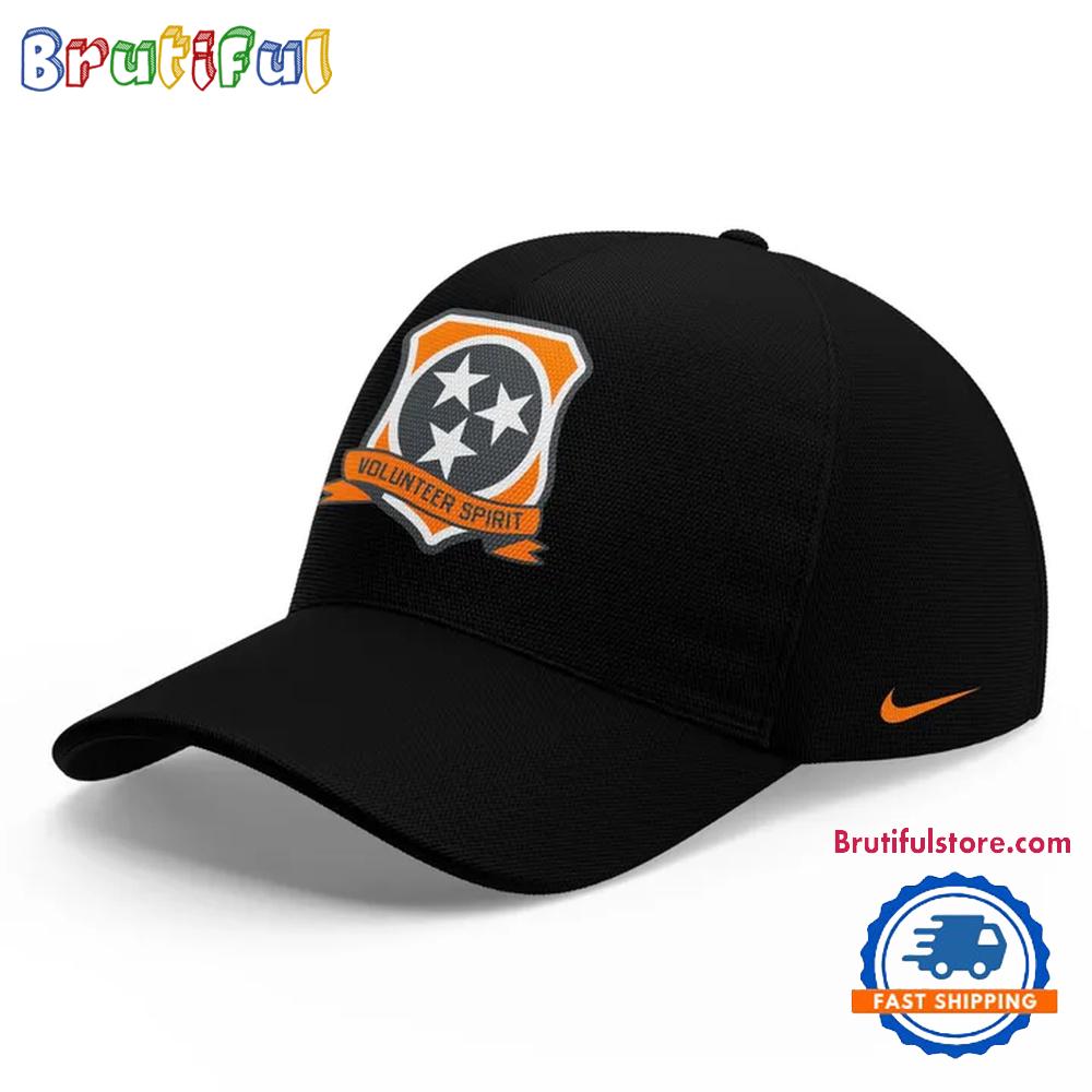 Tennessee Volunteers Spirit Football 2025 Smoke Grey Cap Hats