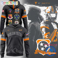 Tennessee Volunteers Spirit Football 2025 Smoke Grey New Hoodie Shirt