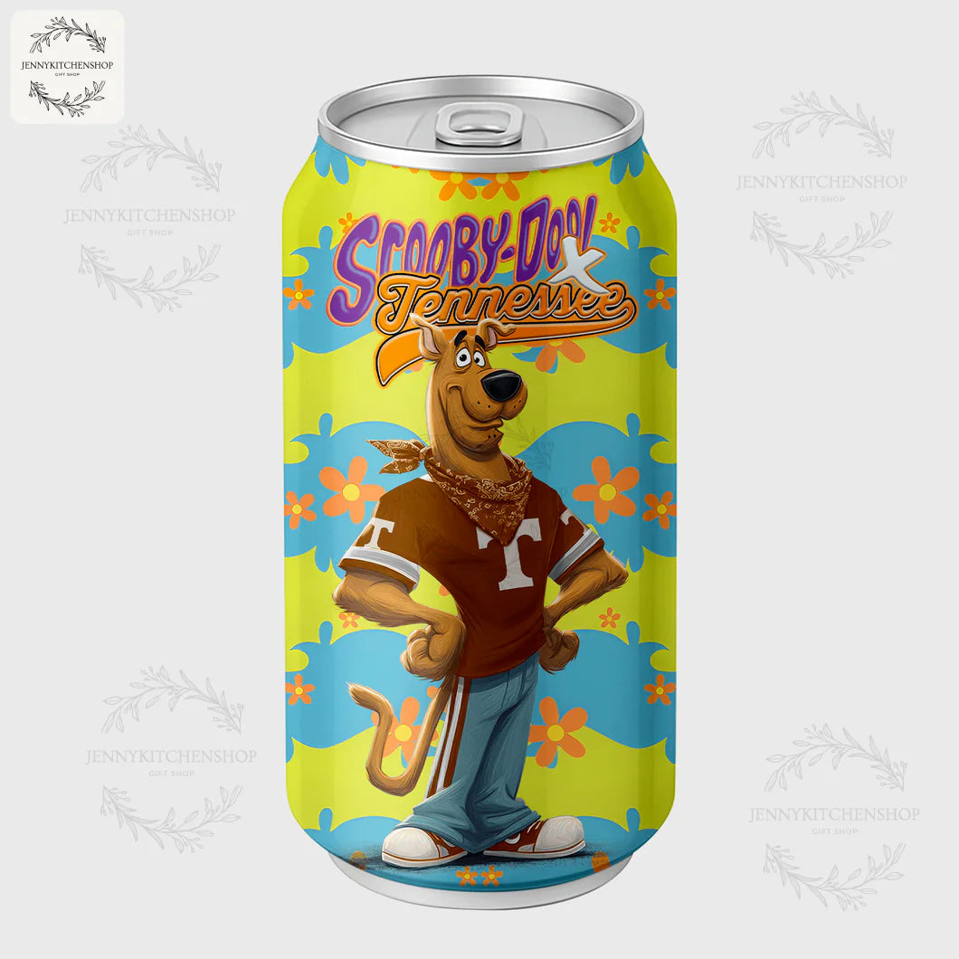 Tennessee Volunteers x Scooby-Doo Custom Coca Tumbler