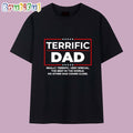 Terrific Dad Really Terrific Very Special the Best in the World T Shirt
