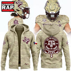 Texas A&M Aggies 2026 Honor & Support Camo Hoodie T-Shirt