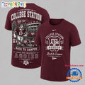 Texas A&M Aggies 2026 NCAA Back To Campus 3D Shirt