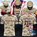 Texas A&M Aggies Football 2026 Honor and Support Strategy T Shirt