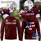 Texas A&M Aggies Football Salute to Service 2026 Hoodie T-Shirt