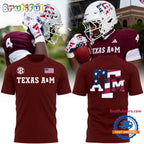 Texas A&M Aggies Football Salute to Service 2026 Hoodie T-Shirt