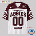Texas A&M Aggies NCAA College Team Pride Personalized Football jersey