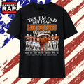 Texas Longhorns Football Greatness Legends Signatures Vintage T Shirt