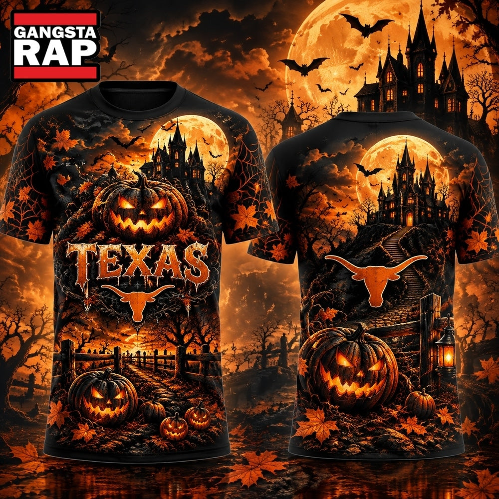 Texas Longhorns Halloween Day 2026 Special New T Shirt