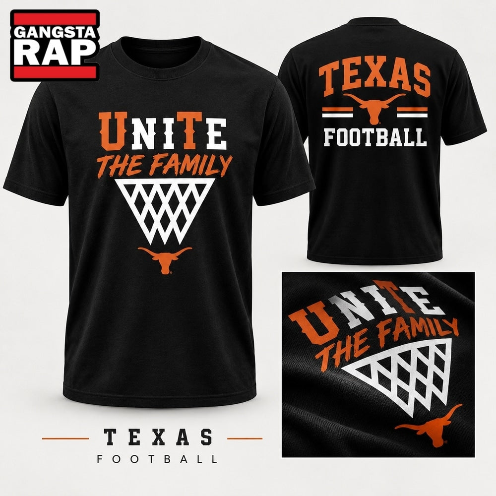 Texas Longhorns Unite The Family 2026 Limited Edition T Shirt