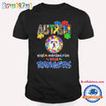 Texas Rangers Autism Accept Understand Love T Shirt