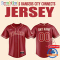 Texas Rangers MLB 2026 City Connect Baseball Jersey