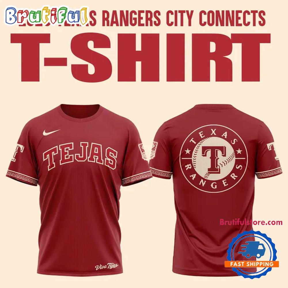 Texas Rangers MLB 2026 City Connect Hoodie T-Shirt