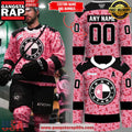 Texas Stars Pink In The Rink 2025 Hockey Jersey