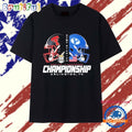 Texas Tech Red Raiders Beat BYU Cougars 2025 Big 12 Conference Champions Helmet Vintage T Shirt