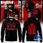 Texas Tech Red Raiders Black 2025 The 100th Anniversary Throwbacks Hoodie T-Shirt