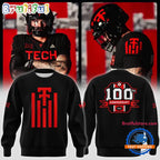 Texas Tech Red Raiders Black 2025 The 100th Anniversary Throwbacks Hoodie T-Shirt