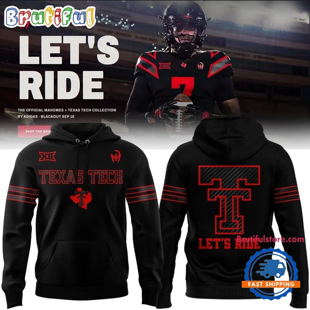 Texas Tech Red Raiders Football Let’s Ride 2026 Limited Edition Hoodie T-Shirt