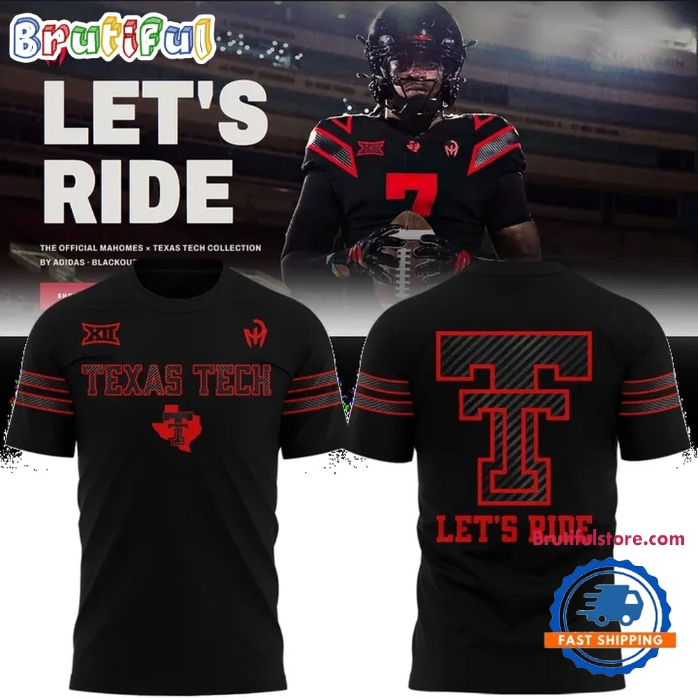 Texas Tech Red Raiders Football Let’s Ride 2026 Limited Edition Hoodie T-Shirt