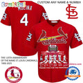 The 125th Anniversary Of The Name St. Louis cardinals 1900-2025 Baseball Jersey