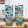 The Beach Boys Music Custom Stanley Quencher 40oz Stainless Steel Tumbler