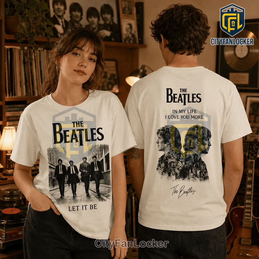The Beatles In My Life White Cotton T-Shirt