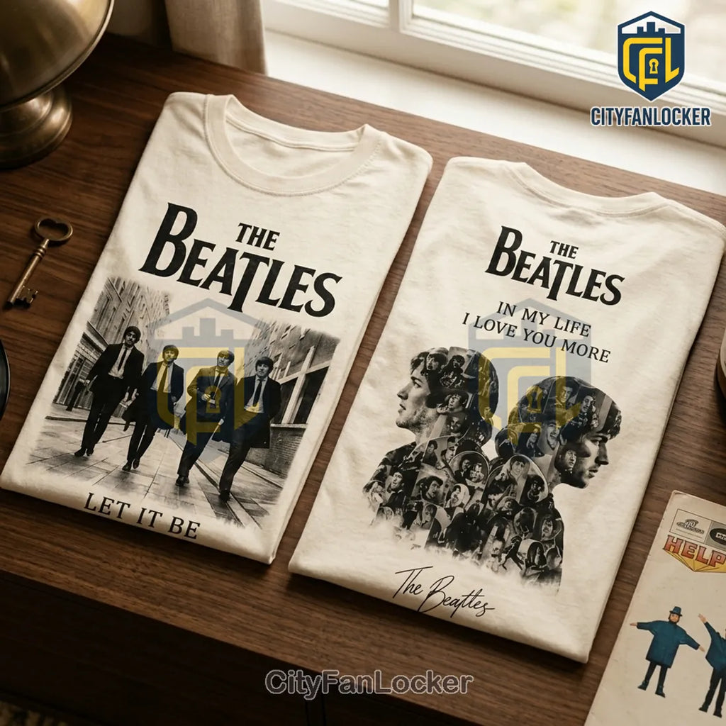 The Beatles In My Life White Cotton T-Shirt