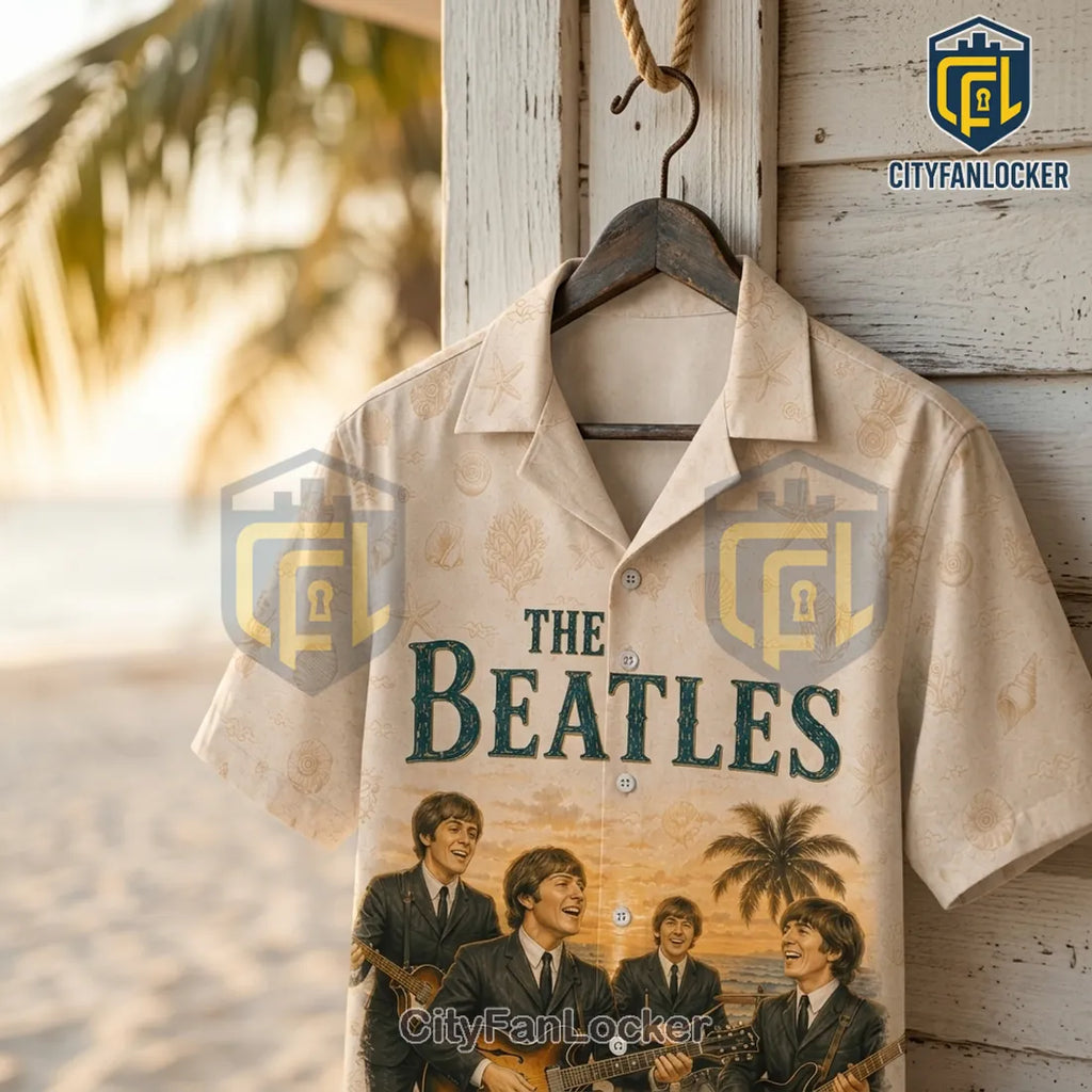The Beatles Premium Rock Band Hawaiian Shirt