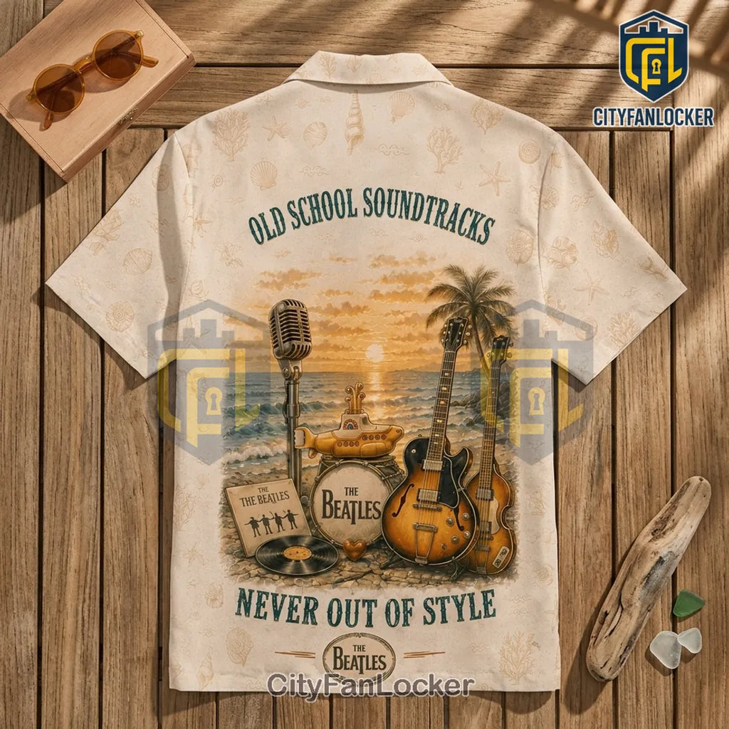 The Beatles Premium Rock Band Hawaiian Shirt