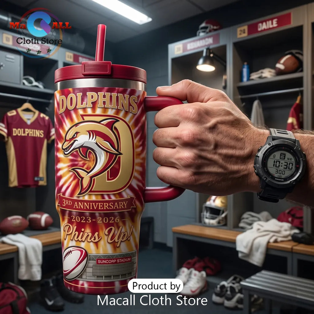 The Dolphins Suncorp Stadium 2023-2026 Handle Tumbler
