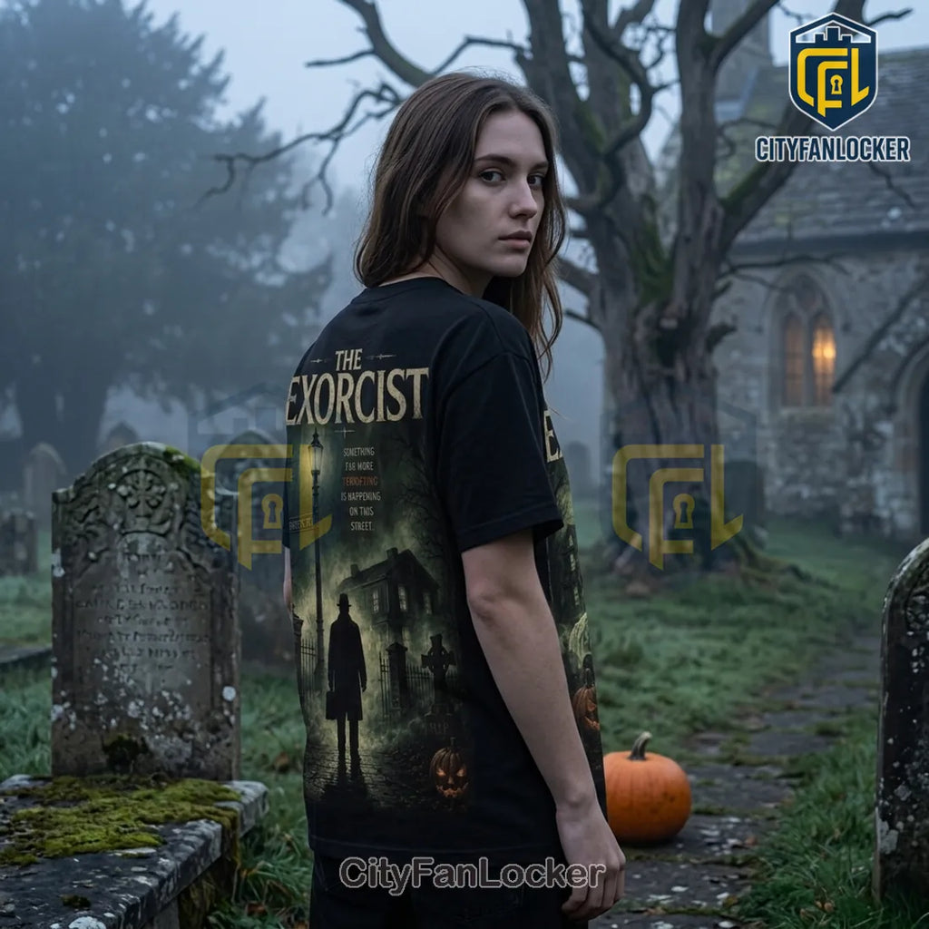 The Exorcist Horror Halloween Black T-Shirt 2026