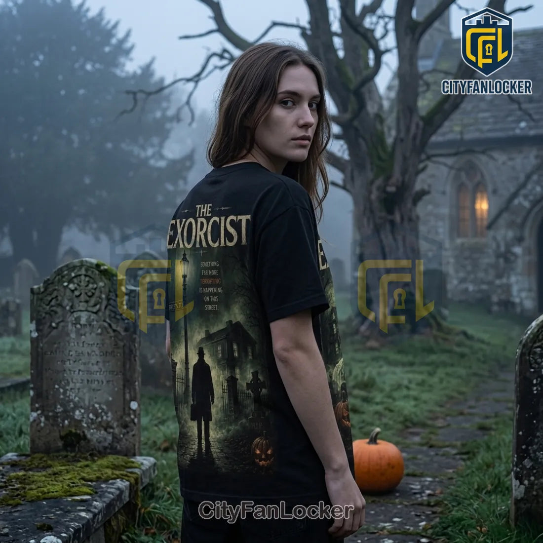 The Exorcist Horror Halloween Black T-Shirt 2026