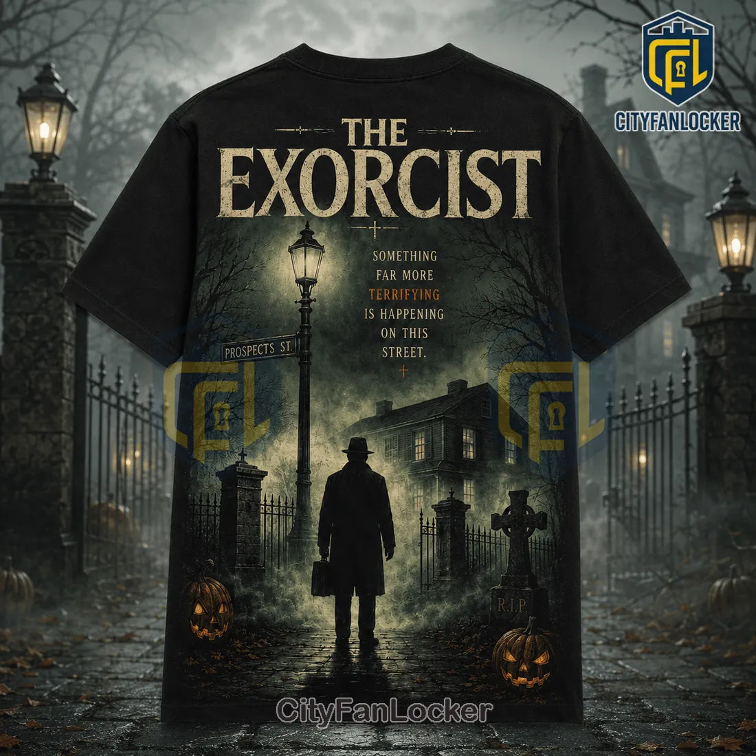 The Exorcist Horror Halloween Black T-Shirt 2026
