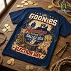 The Goonies Election Day Navy Blue T-Shirt