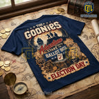 The Goonies Election Day Navy Blue T-Shirt