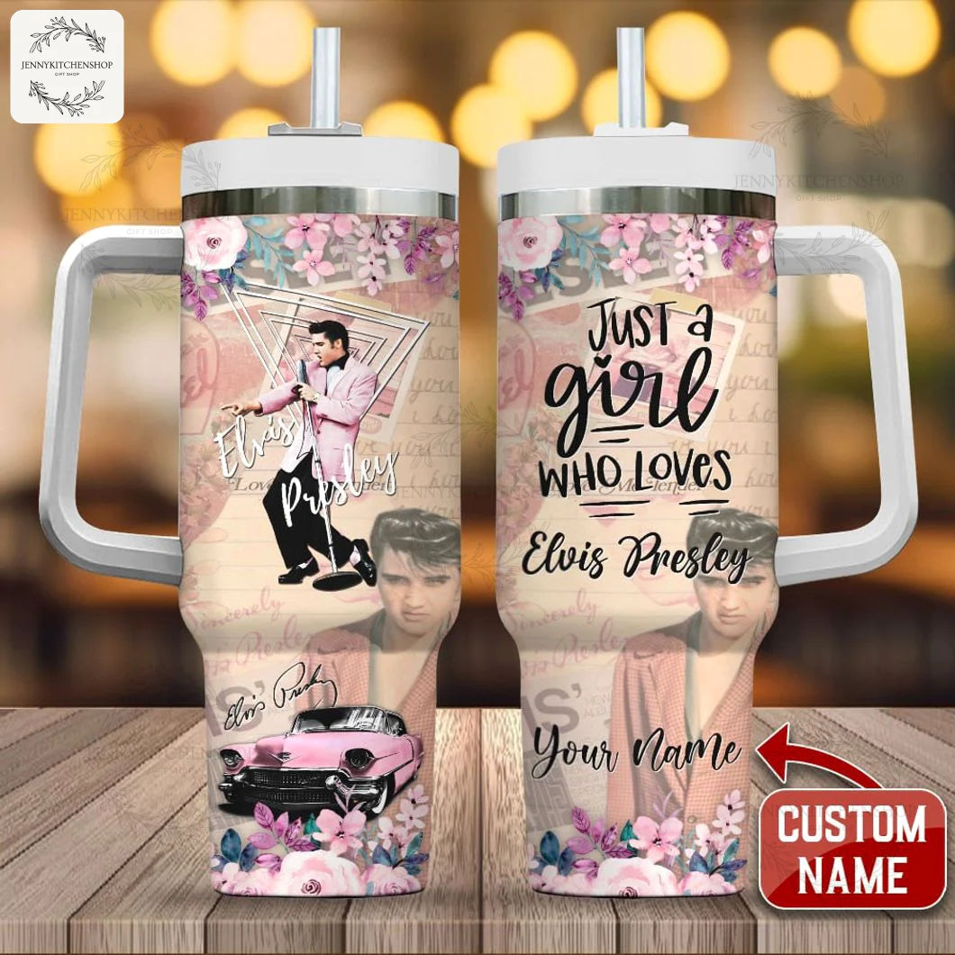 The Heart of Elvis Presley Beats On Through His Timeless Songs Tumbler