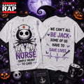 The Nightmare Before Christmas Nurse - Simply Meant To Care 3D Shirt