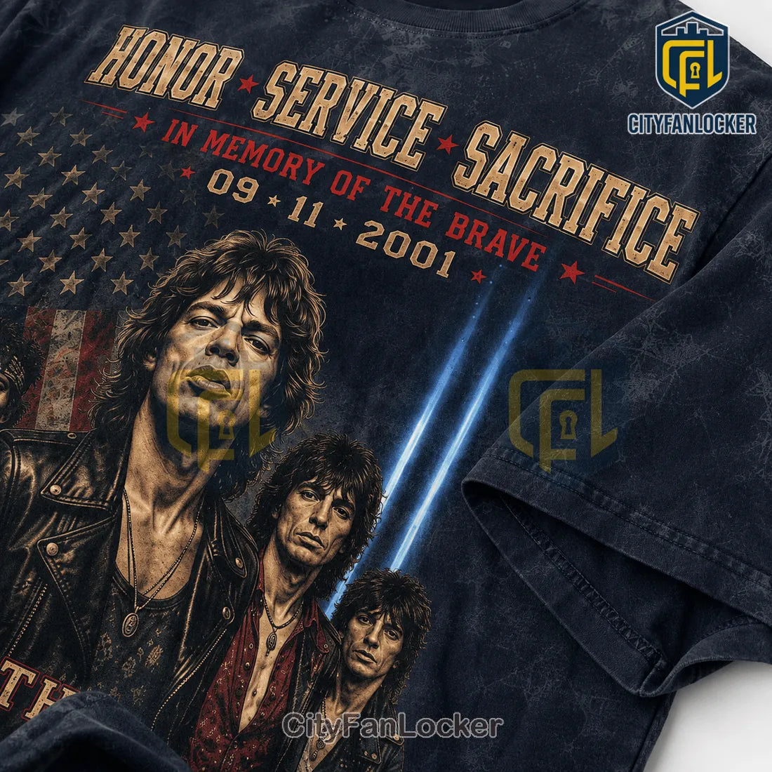 The Rolling Stones 9/11 Remembrance Tribute T-Shirt