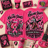 The Rolling Stones Breast Cancer Awareness Shirt