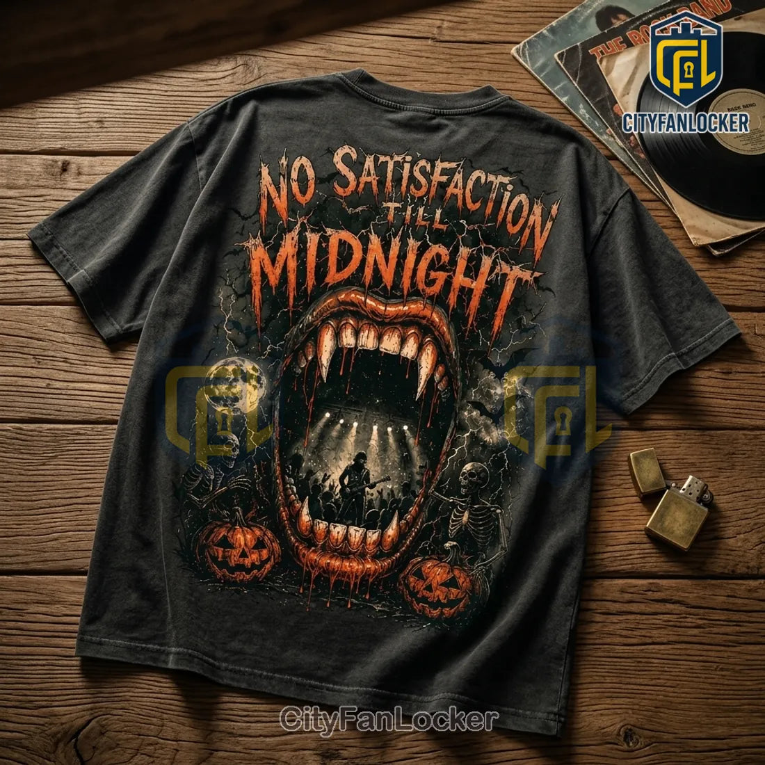 The Rolling Stones Paint It Black Halloween T-Shirt