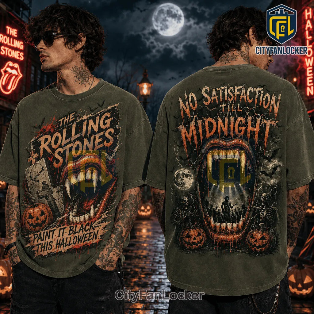 The Rolling Stones Paint It Black Halloween T-Shirt