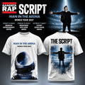 The Script Man In The Arena Tour 2026 White T Shirt