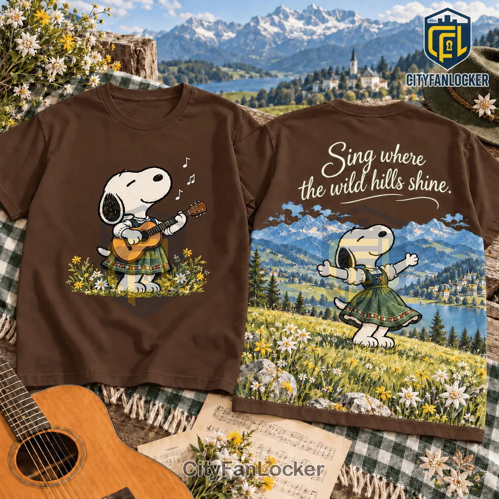The Sound of Music Snoopy Alpine Shirt