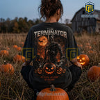 The Terminator No Flesh No Fear Halloween T-Shirt