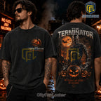 The Terminator No Flesh No Fear Halloween T-Shirt