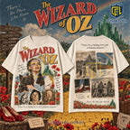 The Wizard of Oz Classic Movie Black T-Shirt