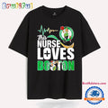 This Nurse Love Boston Celtics 2025 T Shirt