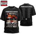 Three Days Grace Alienation Tour Graphic T Shirt