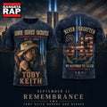 Toby Keith 343 Never Forgotten American Flag Tribute 3D Shirt